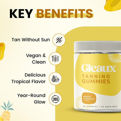 Tanning Gummies for Women and Men