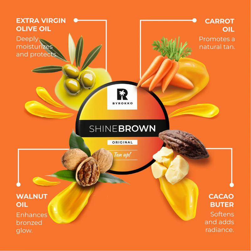 Shine Brown - Tanning cream