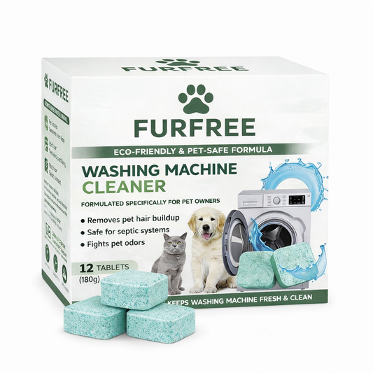 Fur Free Tablets Removes Pet Hair Buildup & Fights Odors (12 Pack)