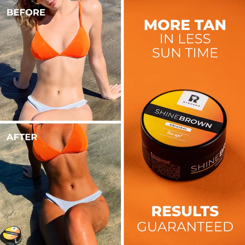 Shine Brown - Tanning cream
